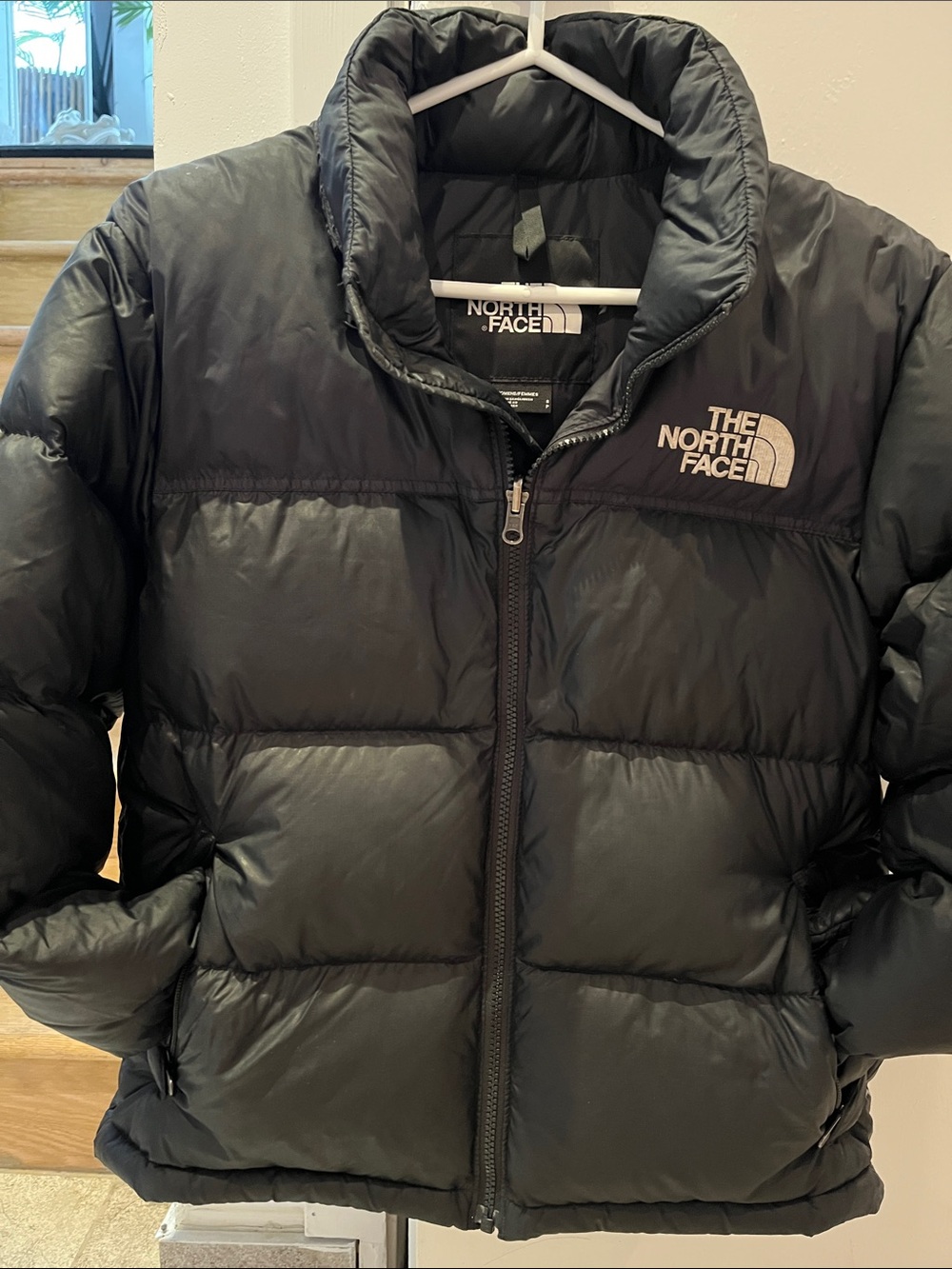 The North Face Black Puffer Jacket with Logo